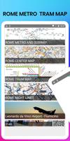 پوستر Rome Metro - Map & Route Offli
