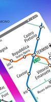 Rome Metro - Map & Route Offli Ekran Görüntüsü 2