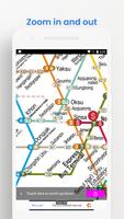 Seoul Metro Map Tourist Guide ảnh chụp màn hình 2