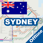 Sydney Metro Train Travel Map 아이콘