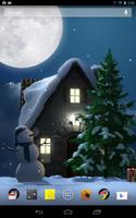 Christmas Moon free poster