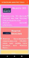 18 BACKLINK ANALYSIS TOOLS Ekran Görüntüsü 7