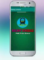 Railway Schedule -PNR, live train status poster