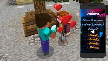 Mod namorada para minecraft Cartaz