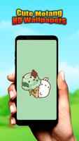 wallpaper cute molang kawaii capture d'écran 2