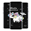 cute kawaii unicorn wallpaper icon