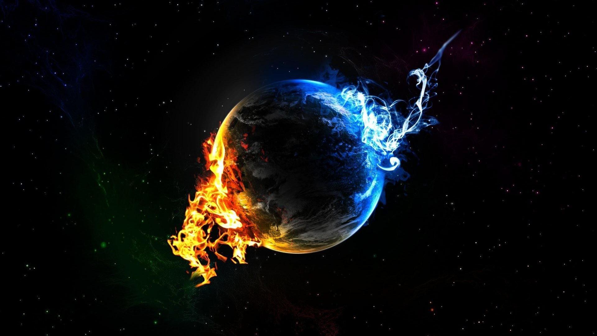 Fire And Ice Live Wallpaper Backgrounds Themes For Android Apk Download
