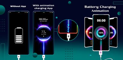 Battery Charging Animation الملصق