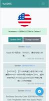 SMS Receive Online 截图 1