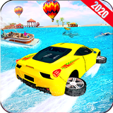 Water Surfer Beach Car Floating Race: Car Games Zeichen