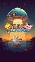 Farm gegen Aliens: 3-Gewinnt Plakat