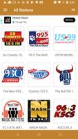 Country Music RADIO & Podcasts plakat