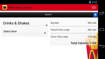 Fast Food Calorie Counter imagem de tela 1