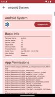 برنامه‌نما App Info عکس از صفحه