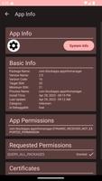 برنامه‌نما App Info عکس از صفحه