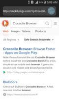Croc Zero - Privacy Focused Br screenshot 1