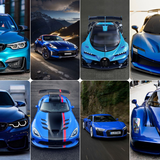 Blue Car Wallpapers آئیکن