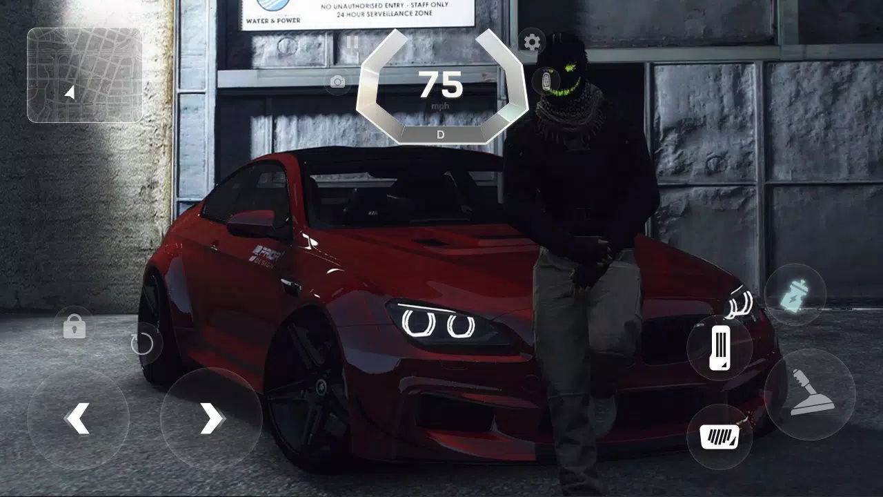 BMW M6 Car Driving Simulator