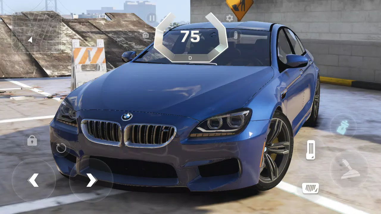 BMW M6 Car Driving Simulator