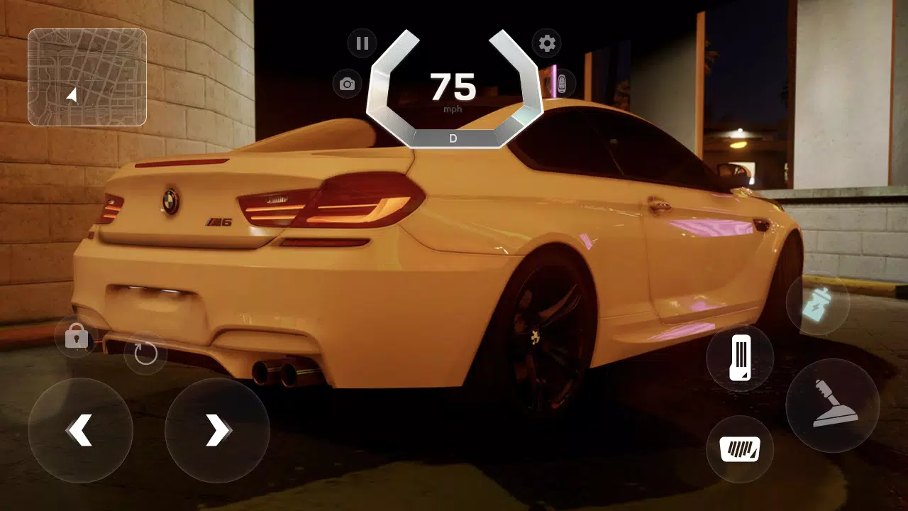 BMW M6 Car Driving Simulator