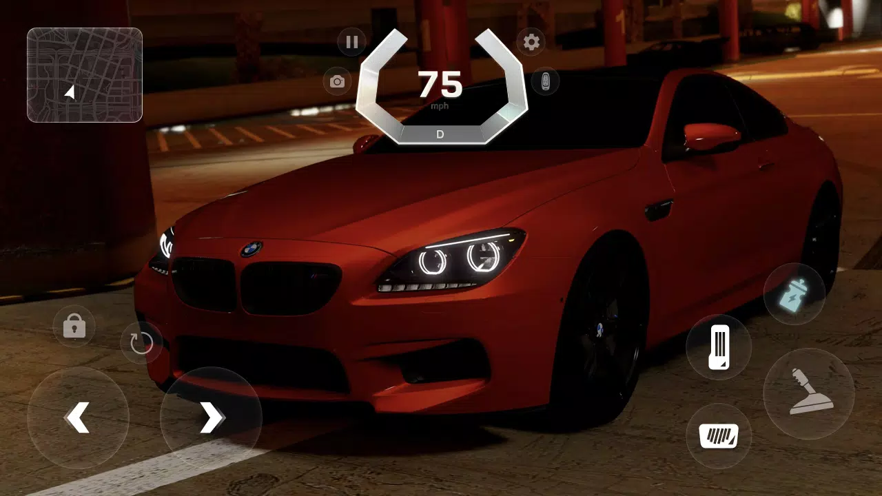 BMW M6 Car Driving Simulator