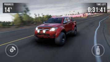 Hilux Pickup Off-road Driving पोस्टर