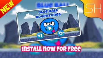 blue ball adventures jungle poster