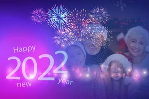 Welcome New Year Photo Frame ảnh chụp màn hình 1