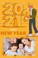 Welcome New Year Greetings Affiche