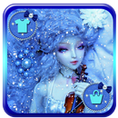 Thème Blue Doll APK