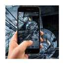 Blue Dark Railway Thème APK
