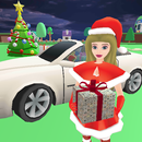 Christmas Santa Girl Car Drive – Gift Delivery APK