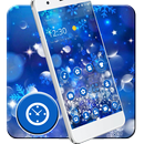 Blue Flash Beauty Snowflake Theme❄-APK