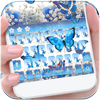 Blue Butterfly Keyboard Theme icon