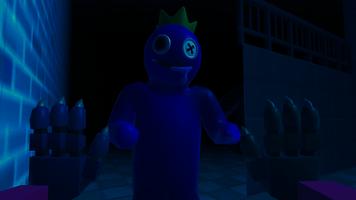 Scary Rainbow Mod blue Monster screenshot 1