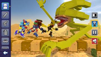 Blue Monster: Ragdoll Play 스크린샷 2