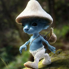 ikon Blue Smurf Cat Wallpaper