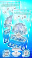 Blue pearl shell theme screenshot 1