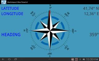 Blue Compass - Bussola Mobile screenshot 1