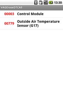 DTC Fault Memory erase for VAG 截图 3