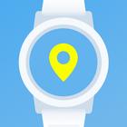 Bluetooth finding watch, phone icône