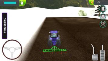 Bleu Tractor - Farming Simulator Toy 3D اسکرین شاٹ 3