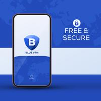 Blue VPN - فیلتر شکن آمریکایی screenshot 1