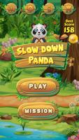 Slow Down Panda: Flying Fast Tap Quest Affiche