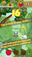 Slow Down Panda: Flying Fast Tap Quest capture d'écran 1