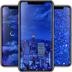 Blue Wallpaper Icon