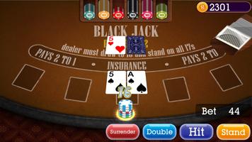 Casino Blackjack Affiche