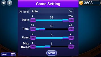 Texas Holdem Poker - Offline imagem de tela 1