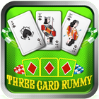 Vegas Three Card Rummy icône
