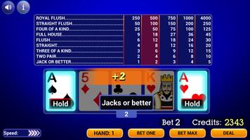 Video Poker ảnh chụp màn hình 1